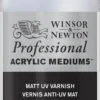 Werniks UV do farb akrylowych Professional - Winsor & Newton - matowy, 125 ml