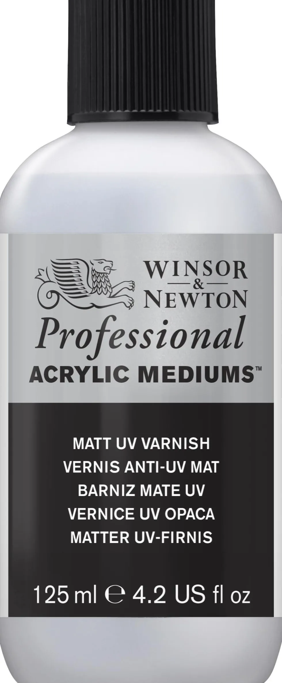 Werniks UV do farb akrylowych Professional - Winsor & Newton - matowy, 125 ml