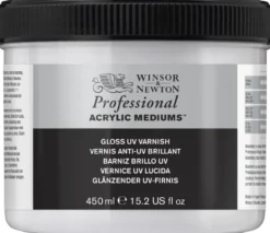 Werniks UV do farb akrylowych Professional - Winsor & Newton - połysk, 225 ml