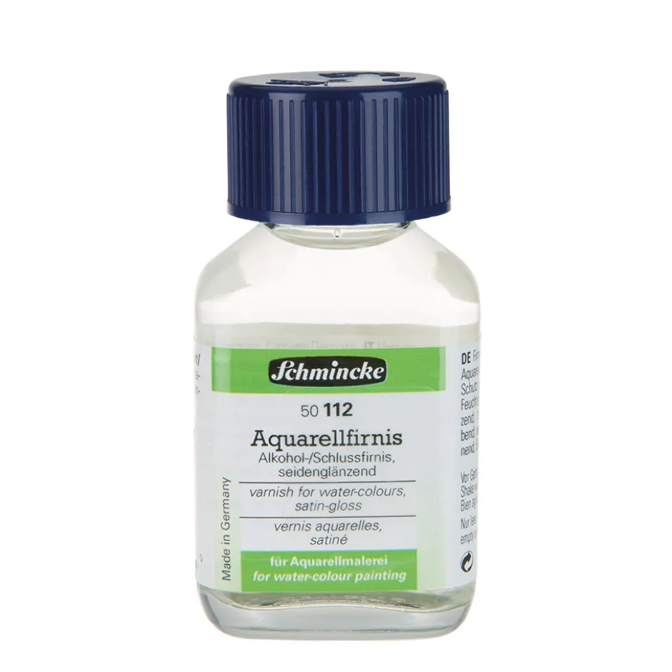 Werniks w płynie do akwareli - Schmincke - satynowy połysk, 60 ml
