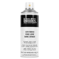 Werniks w sprayu do farb akrylowych Satin - Liquitex - satynowy 400 ml