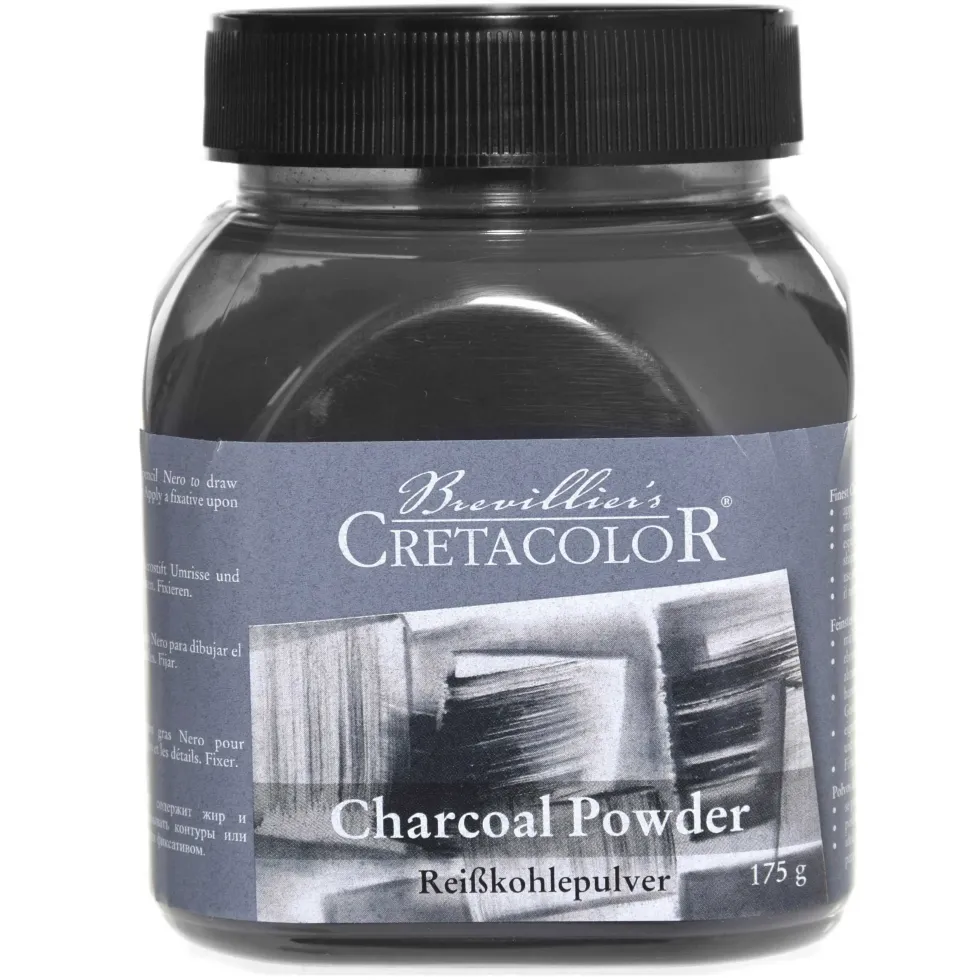 Węgiel naturalny w proszku - Cretacolor - 175 g
