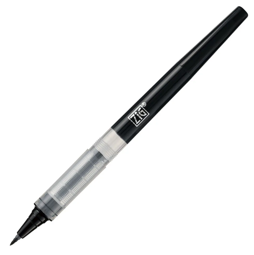Wkład do pisaka ZIG Cocoiro Letter Pen - Kuretake - Black