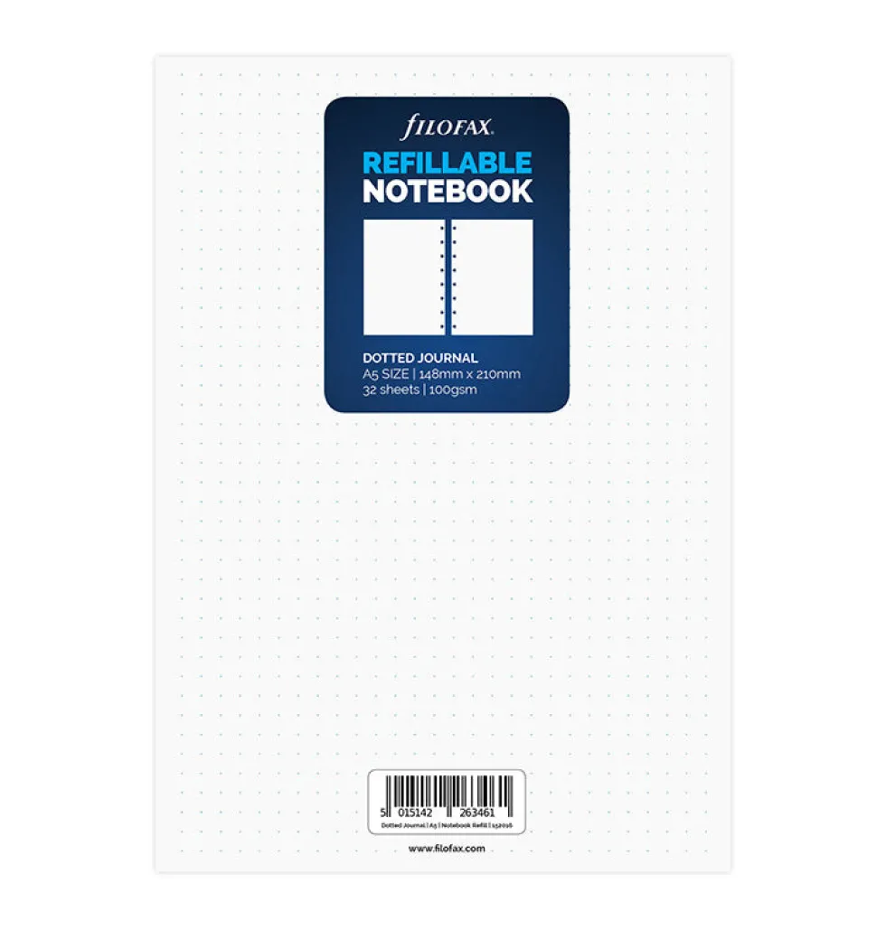 Wkład w kropki do notesu - Filofax - 32 ark.