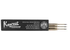 Wkłady G2 do długopisów - Kaweco - czarne, 1,4 mm, 3 szt.