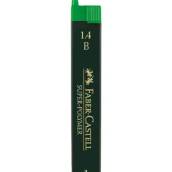 Wkłady grafitowe Super Hi Polymer, 1,4 mm - Faber-Castell - B, 6 szt.