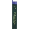 Wkłady grafitowe Super Hi Polymer, 0,7 mm - Faber-Castell - B, 12 szt.