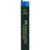 Wkłady grafitowe Super Hi Polymer, 0,7 mm - Faber-Castell - HB, 12 szt.