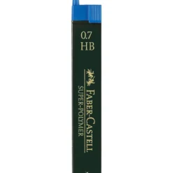 Wkłady grafitowe Super Hi Polymer, 0,7 mm - Faber-Castell - HB, 12 szt.