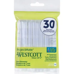 Wkłady klejowe do pistoletu - Westcott - 7 mm x 10,2 cm 30 szt.