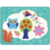 Wodna kolorowanka wielorazowa - Djeco - Ukryte esy floresy