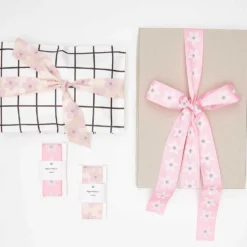 Wstążka taftowa Sakura - Paper Poetry - Powder, 38 mm x 3 m