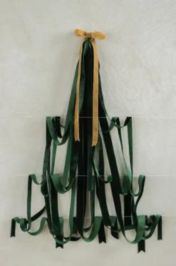 Wstążka welurowa - złota, 2,5 cm x 10 m