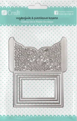 Wykrojnik - DpCraft - Składane zaproszenie, 12,1 x 14,4 cm