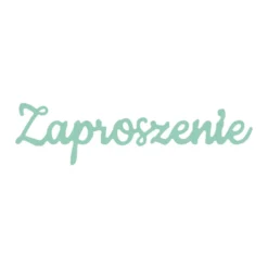 Wykrojnik - DpCraft - Zaproszenie, 7 x 1,5 cm