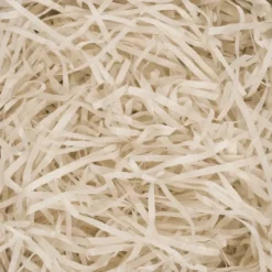 Wypełnienie do prezentów, sianko papierowe - naturalne, 50 g