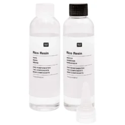 Żywica dwuskładnikowa - Rico Design - transparentna, 400 ml