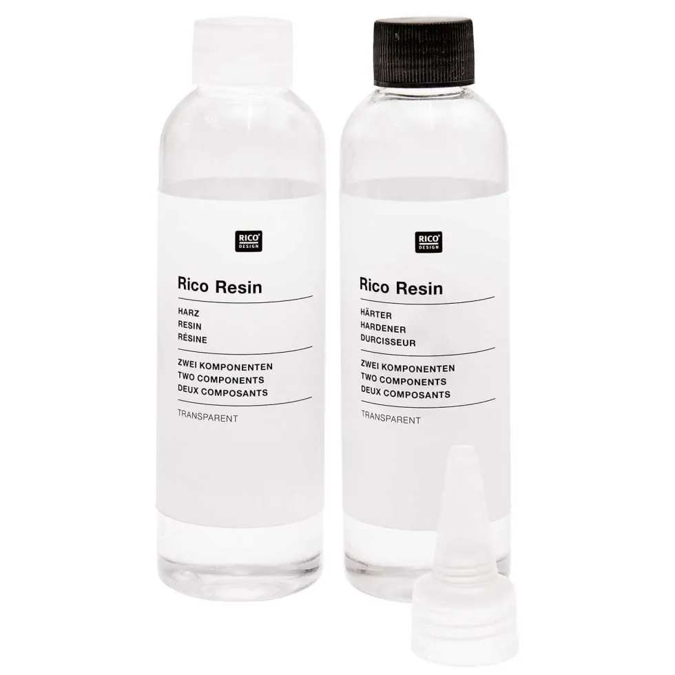 Żywica dwuskładnikowa - Rico Design - transparentna, 400 ml