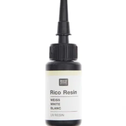 Żywica epoksydowa UV Resin - Rico Design - biała, 10 ml