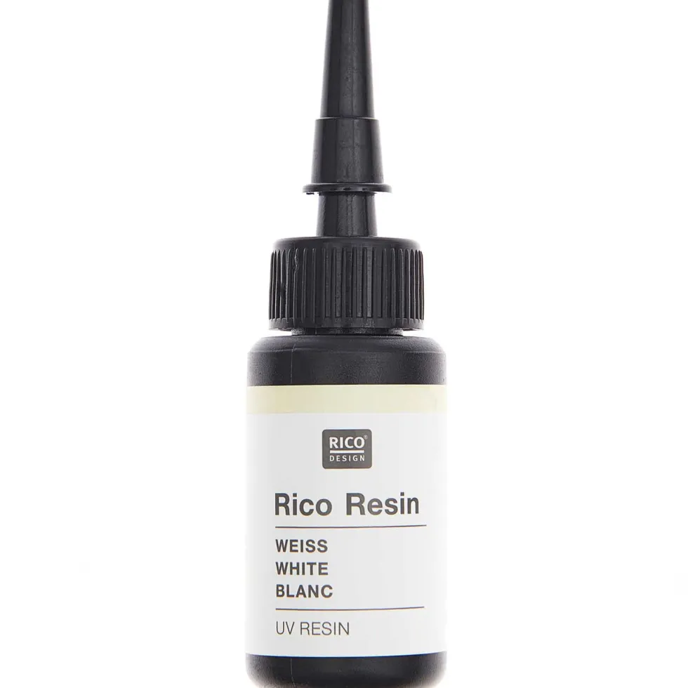 Żywica epoksydowa UV Resin - Rico Design - biała, 10 ml