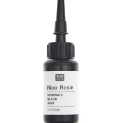 Żywica epoksydowa UV Resin - Rico Design - czarna, 10 ml