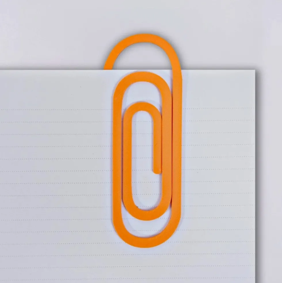 Zakładka Paperclip 3D - The Completist. - Multicolour