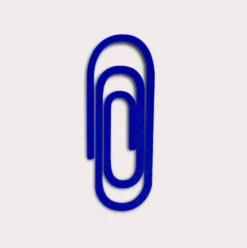 Zakładka Paperclip 3D - The Completist. - Ultramarine