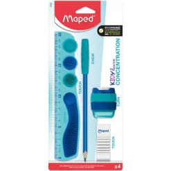 Zestaw akcesoriów Kidy Learn Concentration - Maped - 4 szt.