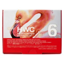 Zestaw akwareli Artists’ Watercolor Granulating Bird - Holbein - 6 x 5 ml