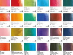 Zestaw akwareli Artists’ Watercolor Granulating Flower - Holbein - 6 x 5 ml