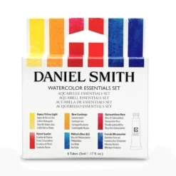 Zestaw akwareli Extra Fine Essentials - Daniel Smith - 6 kolorów x 5 ml