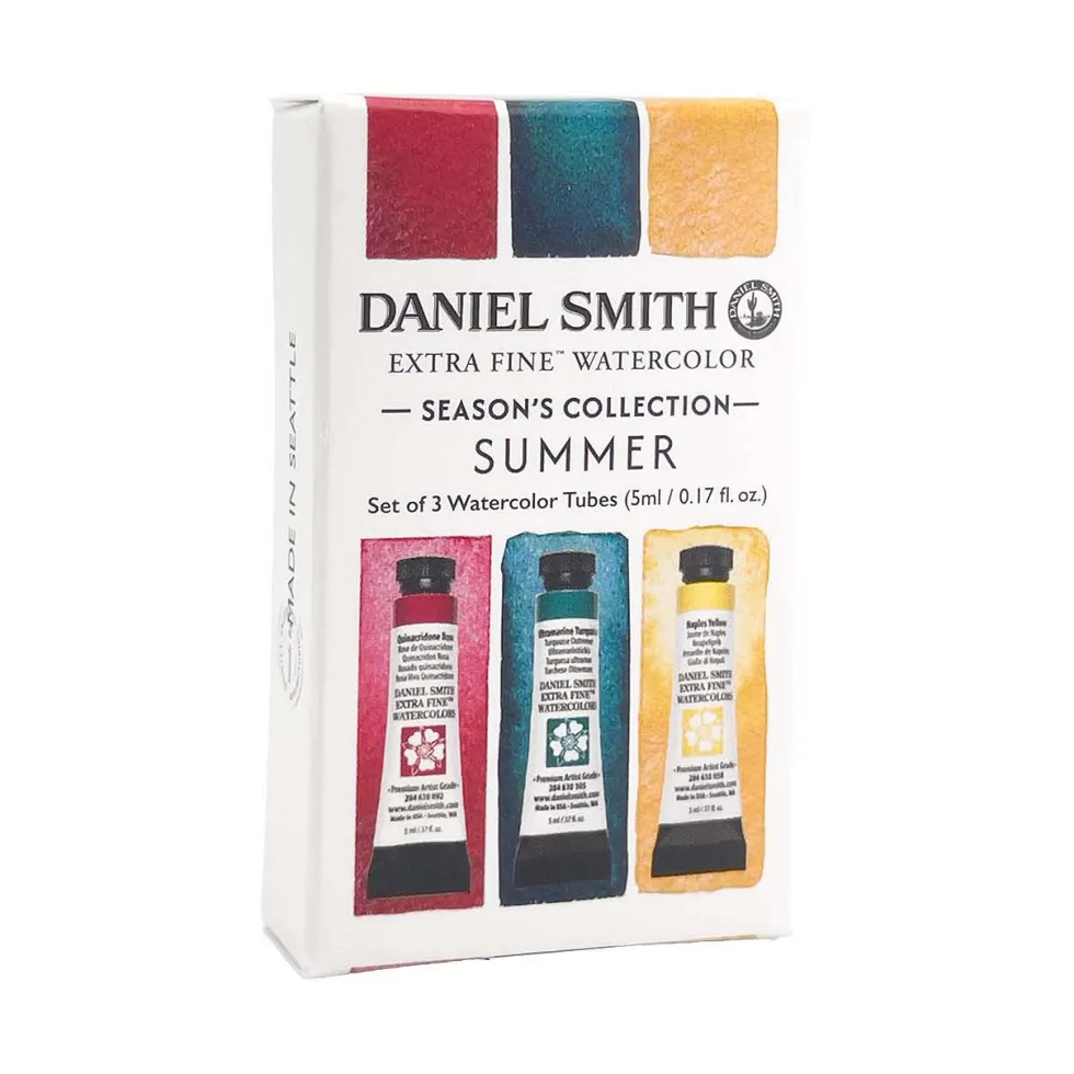 Zestaw akwareli Extra Fine Season's Collection Summer - Daniel Smith - 3 x 5 ml