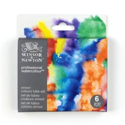 Zestaw akwareli Professional Winsor - Winsor & Newton - 6 x 5 ml