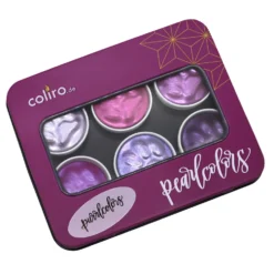 Zestaw akwareli Purrlcolors - Coliro Pearl Colors - 6 kolorów
