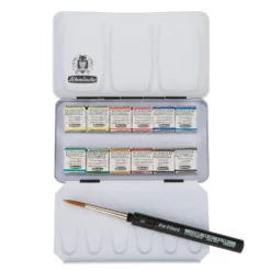 Zestaw akwareli w półkostkach Horadam Aquarell - Schmincke - 12 szt.