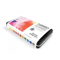 Zestaw akwareli w półkostkach Horadam Aquarell - Schmincke x PaperConcept - 12 szt.