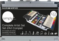 Zestaw artystyczny Complete Art Set w walizce - Daler Rowney - 122 szt.