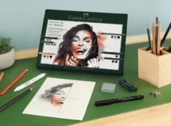 Zestaw artystyczny Discovery Dry Mediums - Faber-Castell - 17 szt.