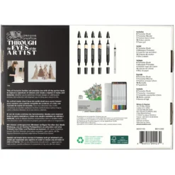 Zestaw artystyczny Mixed Media Fashion - Winsor & Newton - 19 pcs