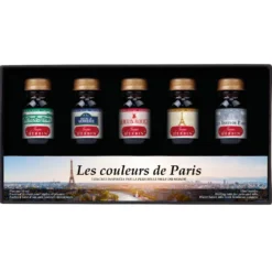 Zestaw atramentów Colors of Paris - J.Herbin - 5 x 10 ml