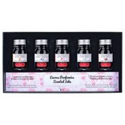 Zestaw atramentów zapachowych - J.Herbin - 5 x 10 ml