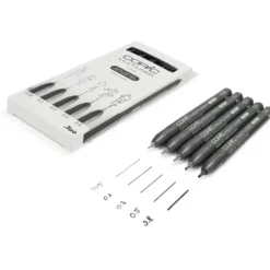 Zestaw cienkopisów Copic Multiliner - Black 5 szt.