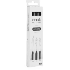 Zestaw cienkopisów Copic Multiliner Fine - Black 3 szt.