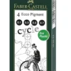 Zestaw cienkopisów Ecco Pigment - Faber-Castell - 4 szt.