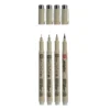 Zestaw cienkopisów Pigma Micron - Sakura - Light Cool Gray, 4 szt.