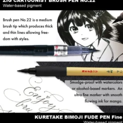 Zestaw do ilustracji Illustration Basic Set 2 Inktober 2025 - Kuretake - 5 szt.