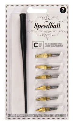 Zestaw do kaligrafii C-Series - Speedball - 7 szt.