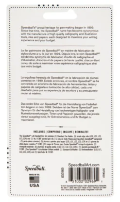 Zestaw do kaligrafii Left-Handed - Speedball - 7 szt.