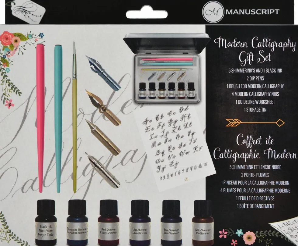 Zestaw do kaligrafii - Manuscript - Modern Calligraphy Gift Set