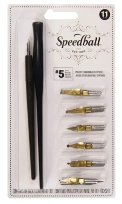 Zestaw do kaligrafii nr 5 Artist - Speedball - 11 szt.